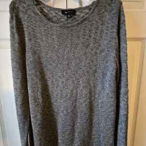 AB Studio Charcoal Crew Neck Sweater